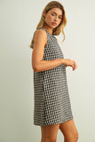 Christie Gingham Tie Back Dress