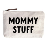 Canvas Sentiment Zip Pouch