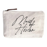 Canvas Sentiment Zip Pouch