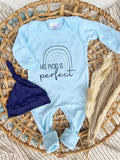 His Plans Are Perfect Baby Boy Romper