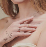 Zodiac: Fire Signs Temporary Tattoos