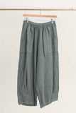 Wide Leg Linen Trousers