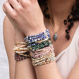 Sodalite & Silver Stone Wrap