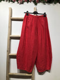 Barrel Linen Pants