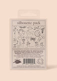 Silhouette Temporary Tattoos