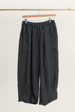 Wide Leg Linen Trousers