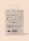Zodiac: Earth Signs Temporary Tattoos