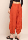 Barrel Linen Pants