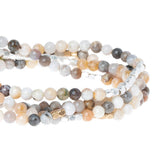 Mexican Onyx & Mixed Metal Stone Wrap