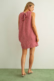 Christie Gingham Tie Back Dress