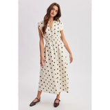 Valerie Polka Dot Midi Dress