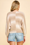 Eloise Fuzzy V Neck Pullover Sweater