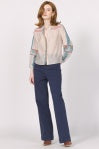 Makenna Embroidered Button Down Blouse